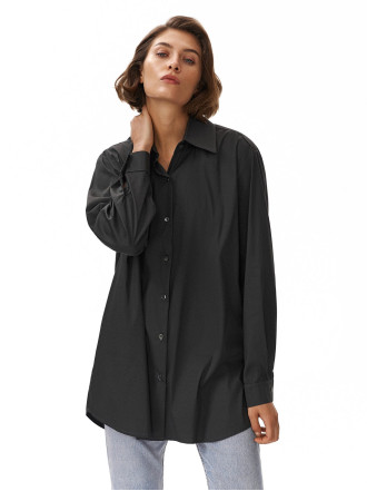 Графітова сорочка oversize Графітова сорочка oversize